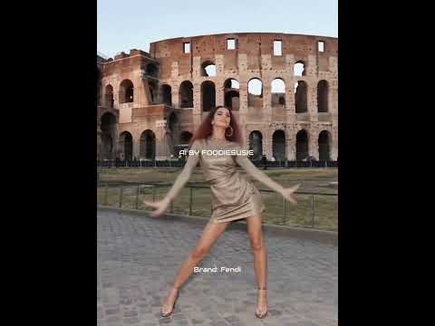 #aivideo #fashion #zendaya #fendi #rome #colosseum