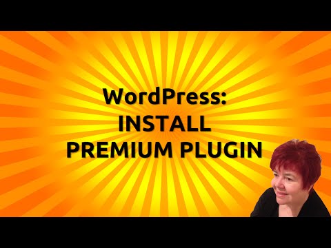 WordPress: Install Premium Plugin