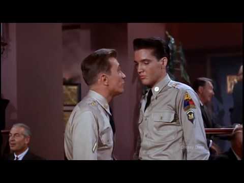 Elvis Presley - A scene from the movie G.I. Blues (1960) HD