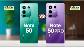 Infinix Note 50 vs Infinix Note 50 Pro || Full Comparison