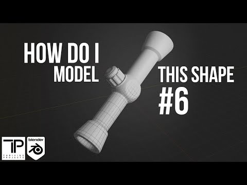 How Do I Model This Shape #6 | Blender