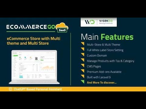 eCommerceGo SaaS v3.2 - eCommerce Store with Multi theme and Multi Store