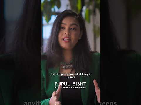 Pupul Bisht on hope for the future.