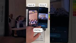 Did the Galaxy AI fail and Apple AI not?? 🤯🫨 #appleai #galaxyaifail #galaxyai #samsung #fyp