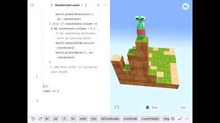 Randomized Lands - Swift Playgrounds Learn to Code 2 with Explanation