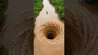 Whirlpool Water 😱 | Water Circle | #shorts #water
