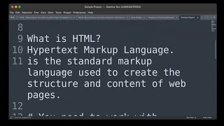 What is HTML? for Beginners