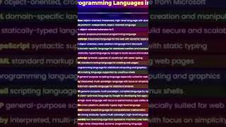 Top programming languages in 2024 tags #programming  #languages #M.coding #tags #html #css #python