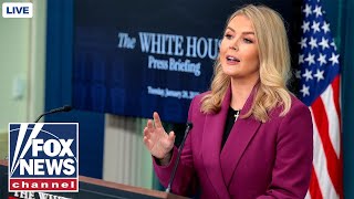 Karoline Leavitt briefs after federal court blocks Trump's tariffs