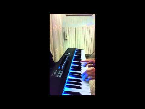 Rammstein - Amour on keyboard Original sample piano from Schwerelos Claudius Diemer