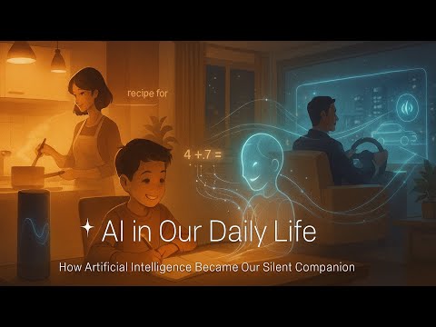 AI in Daily Life | Calming Bedtime Sleep Story #ai #technews #techexplained #bedtimestories #sleep 