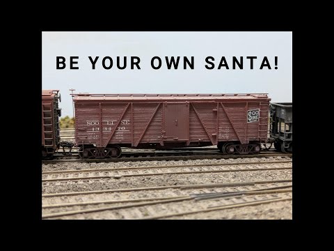 A New Engine and Boxcars For The Soo Line Stevens Point Division  Let's Go Christmas Shopping