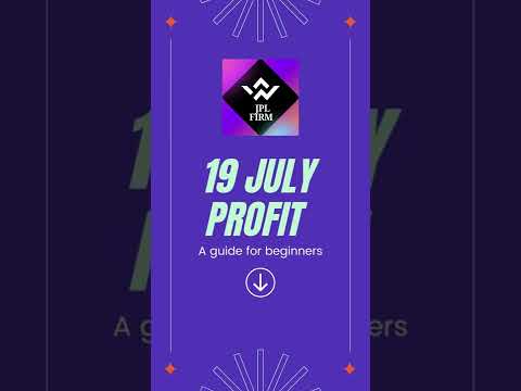 19th July 2022 Intraday profits