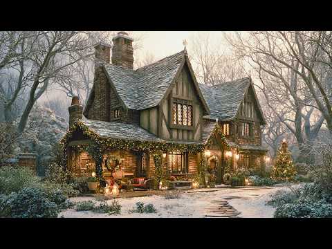 🎄 Old Fashioned Christmas in the Tudor-Style Cottage 🏰