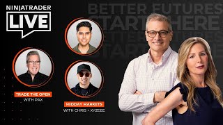 NinjaTrader Live | Futures Trading + Market Analysis w/ Tammy Marshall, Pax, and Chris + Xy 01/16/26