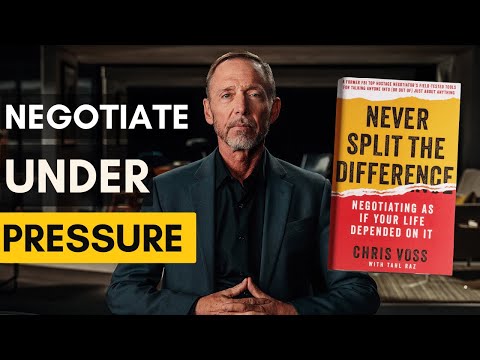 Ex-FBI Agent Teaching Negotiation: Animated Summary by Chrish Voss