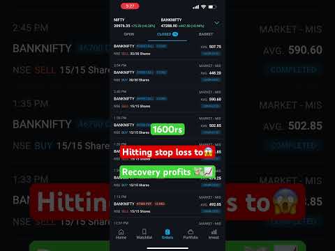 Loss recover trade💸😱📈#nifty#trading #profit#nifty50#stockmarket#shorts#loss#short#banknifty#live