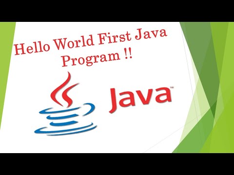 How to write your first Hello World program in #java #JavaFundamentals #java #javatutorial