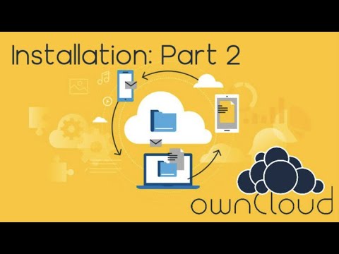 Lesson 6 - ownCloud Installation. Part 2: Creating Database and Finalizing Installation