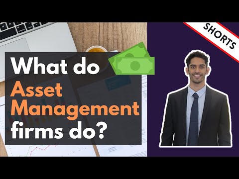 What does an Asset Management firm do? #Shorts