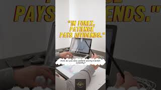 In Forex, patience pays dividends #PatienceInTrading #ForexStrategy #MarketWisdom #christom #shorts