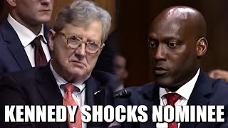 Senator Kennedy Stuns Judicial Nominee With Basic Law Questions