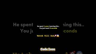 3 Coding Secrets That Took Others Years to Learn 🤯 #shorts #coding #programming #tech #learncoding