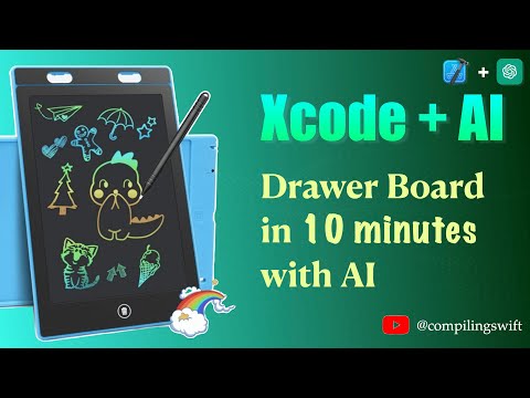 Xcode + AI. 10 minutda AI bilan Doska yasash. Swift tilida