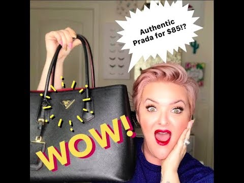 Prada bag for $85!? YES ITS POSSIBLE!