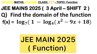 Q) If the range of the function 𝑓(𝑥)=(5−𝑥)/(𝑥^2−3𝑥+2),𝑥≠1,2, is (−∞,𝛼]∪[𝛽,∞), then 𝛼^2+𝛽^2 #maths