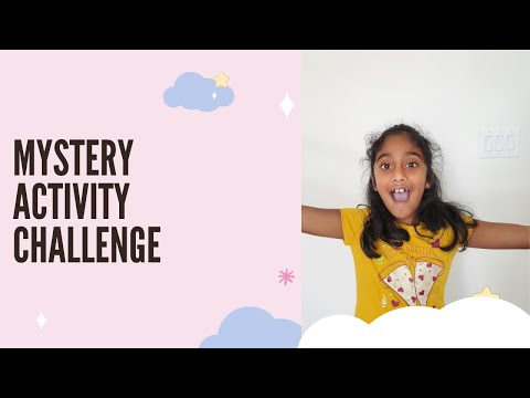 MYSTERY ACTIVITY CHALLENGE - PART 1