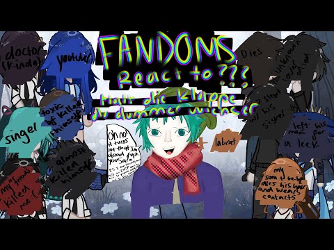 Fandoms react to each other: 0.5 - ??? | glowiilex | extra part Ig