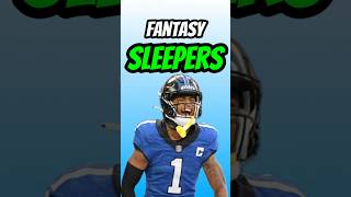 Biggest SLEEPERS in Fantasy Football🚨🏈 #nfl #fantasyfootball #nfltakes #sports #fyp