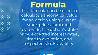 Black-Scholes Formula - Super Stocks Market Concepts