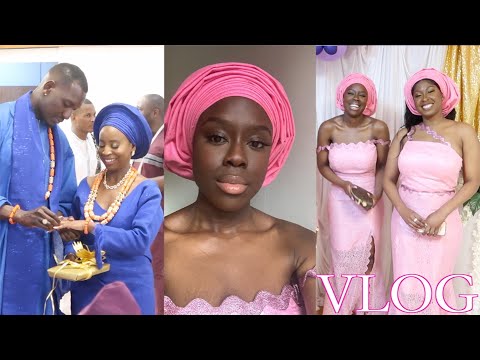 VLOG| I WENT TO A TRADITIONAL YORUBA WEDDING