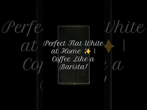 Perfect Flat White at Home | Coffee World Shop | Coffee Recipes, Drinks & Creative Cocktails