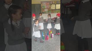 Colourful Bottle Activity...like a game 🎮... #activities #learningmethods #school #shorts