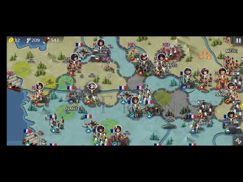 Napoleon European War4: War of Glory2.17 End of Coalition #strategy #game #napoleon #european #war4