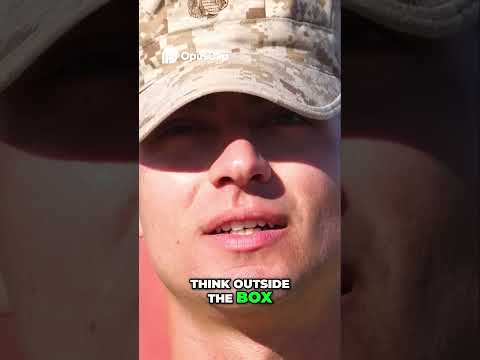 Think Like a Marine: Tiny Filipino Overcoming Obstacles With Brains