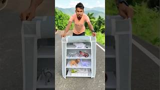 4-Layer Collapsible Shoe Rack Unboxing 😛