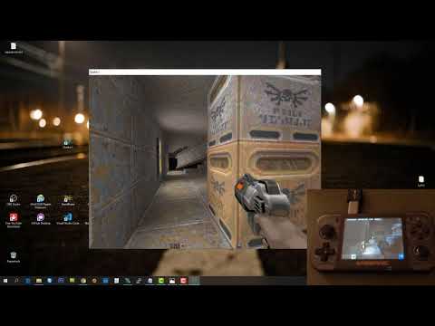 RG350 - Quake II multiplayer network gaming