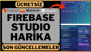 New FIREBASE STUDIO Update | Genspark AI, Gemini Image, Mistral-Medium-3 | FREE and AWESOME