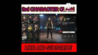 3rd character claim in link system#shorts#freefire#linksystemfreefire#freecharacter