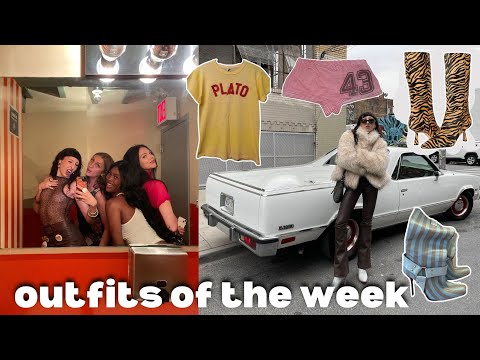 what I wore this week as a fashion influencer in nyc