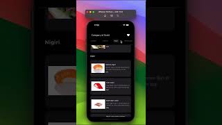 Sushi App: Sync tabBar with ListView made with #flutter