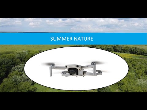 DJI MINI 2. Summer Nature.