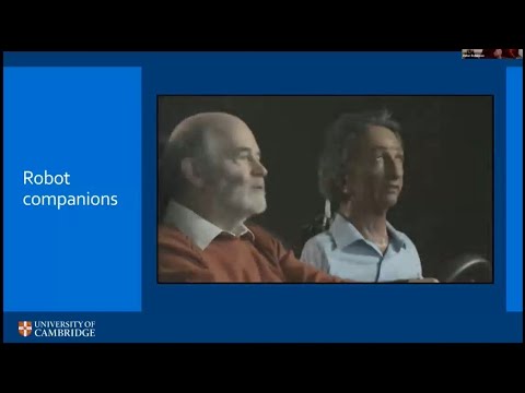 CAPE Lecture: Professor Peter Robinson - Of Machines and Men