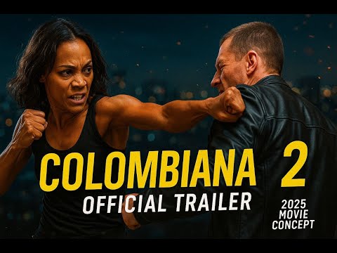 Colombiana 2 (2025) Movie Zoe Saldana, Jason Statham, Cliff Curtis _ Hollywood Action movies Review