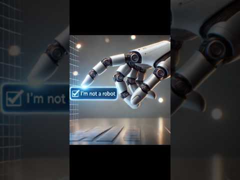 Discover Why Can't Robots Check ''I'm Not A Robot''? #robot #science #recaptcha #tech #technology
