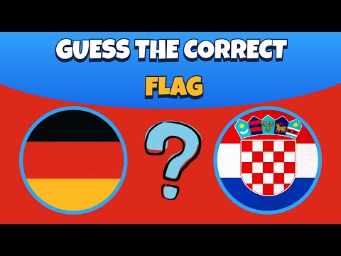 Guess the Correct Flag🏳️ | Trivia Night: World Flags Edition (30 Countries) 🎌